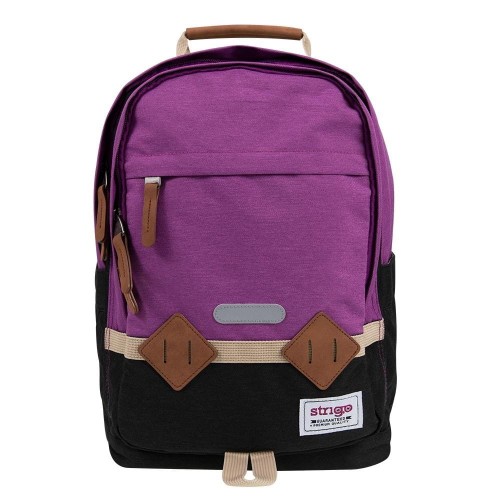 Plecak szkolny Strigo - Leisure Basic fioletowy