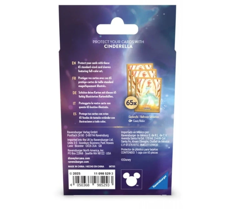 disney-lorcana-archazia-s-island-card-sleeves-cinderella Mr Puggy Kraków.jpg