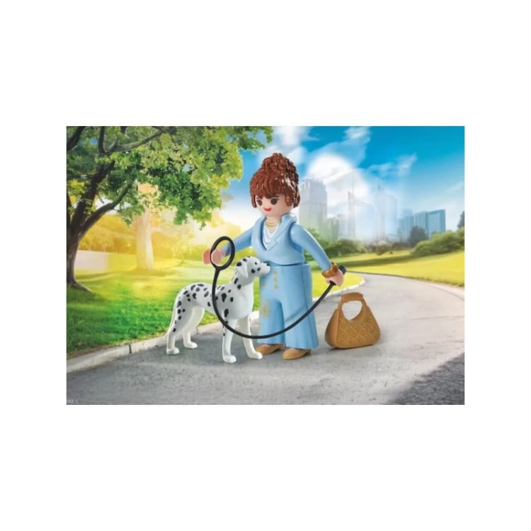 Playmobil My Life 71736 Kobieta z dalmatyńczykiem