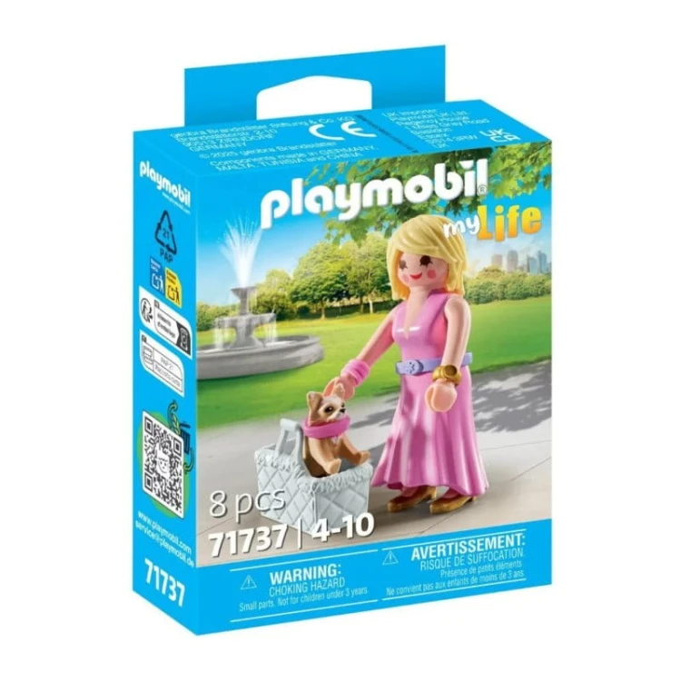 Playmobil My Life 71737 Pani z chihuahuą