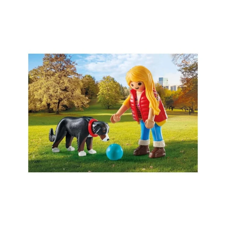 Playmobil My Life 71738 Dziewczynka z psem pasterskim