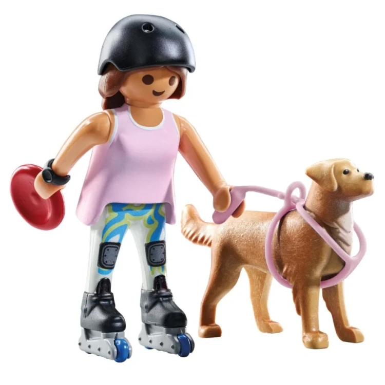 Playmobil My Life 71739 Skaterka z retriverem