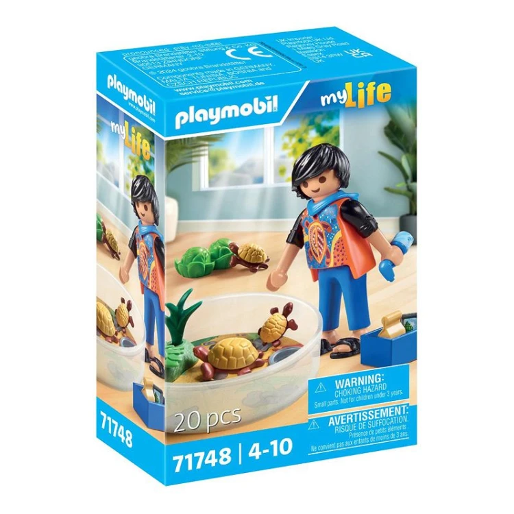 Playmobil My Life 71748 Terrarium z żółwiami