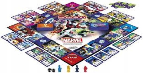 Monopoly flip Marvel PL - Hasbro
