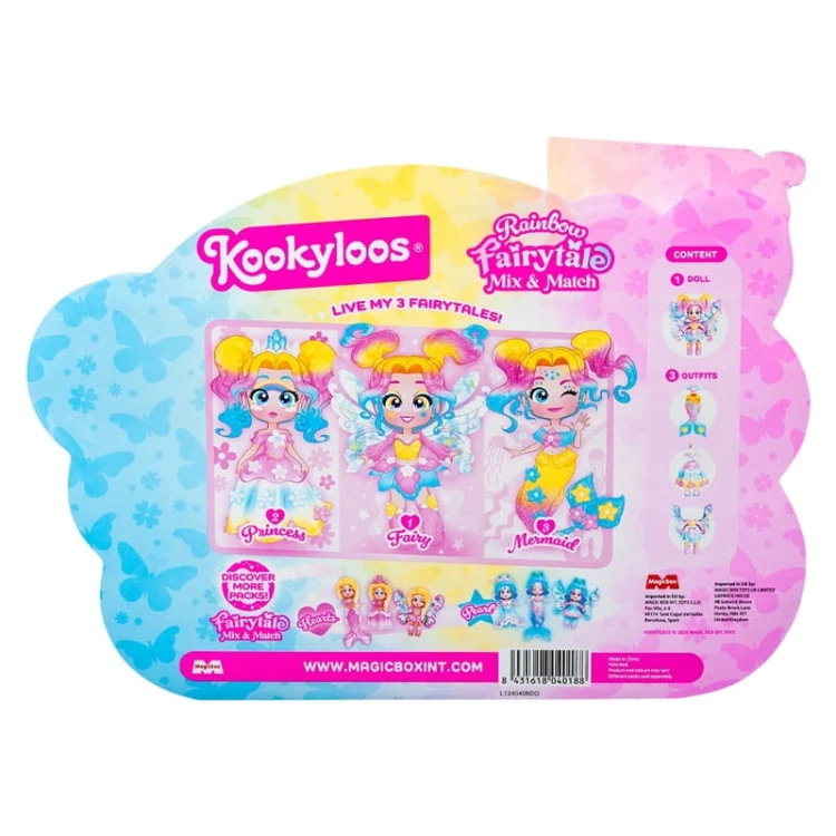 KOOKYLOOS Fairytale Mix Match Rainbow MrPuggy.jpg