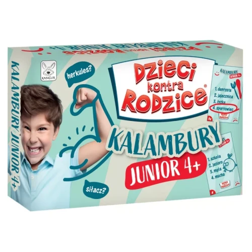 Dzieci kontra Rodzice. Kalambury Junior 4+ - Kangur.webp