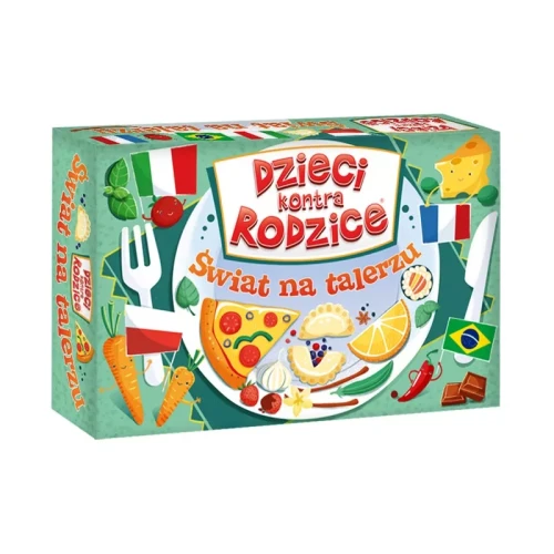 Dzieci kontra Rodzice. Świat na talerzu - Kangur.webp