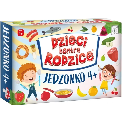 Dzieci kontra Rodzice. Jedzonko 4+ - Kangur Mr Puggy.webp