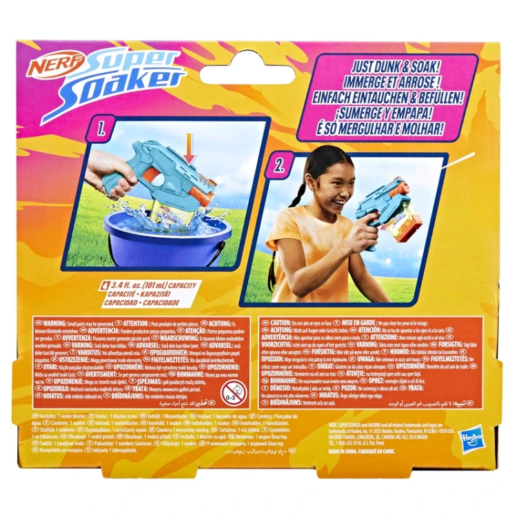 Nerf Super Soaker Mini Dunk Fill, pistolet na wodę - Hasbro