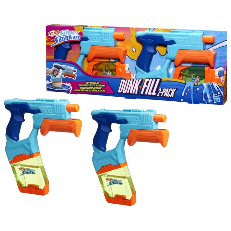 Nerf Super Soaker Dunk Fill 2pak, pistolet na wodę - Hasbro