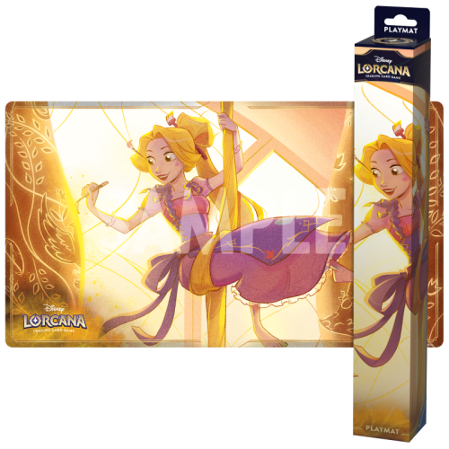 Disney Lorcana: Ursula's Return Playmat Rapunzel Mr.Puggy