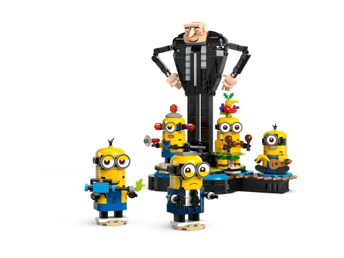 LEGO GIRLS FIRST 75582 Gru i minionki z klocków Mr Puggy.webp