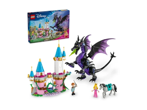 LEGO DISNEY PRINCESS 43240 Diabolina jako smok MrPuggy.webp