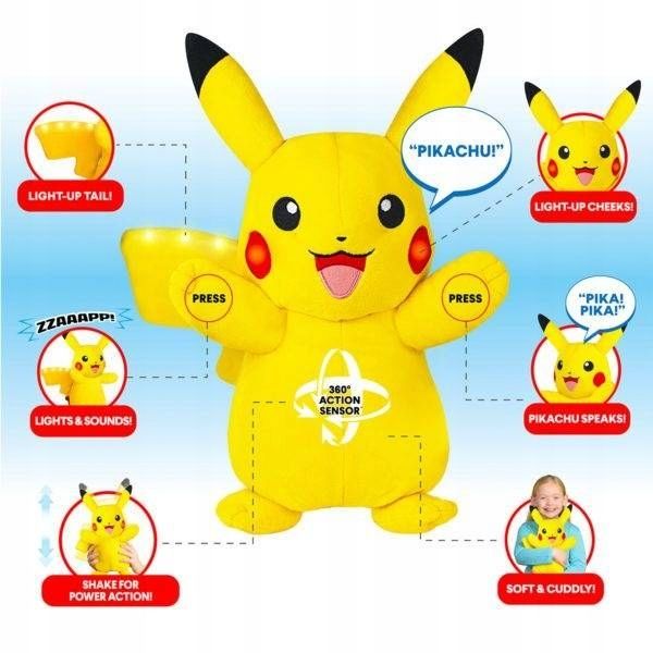 Pokemon Power Action Pikachu - Interaktywny Pikachu Mr Puggy Kraków.jpg