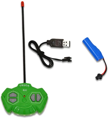 Samochód na sterowanie śmieciarka z ładowarką - Rastar MrPuggy.webp