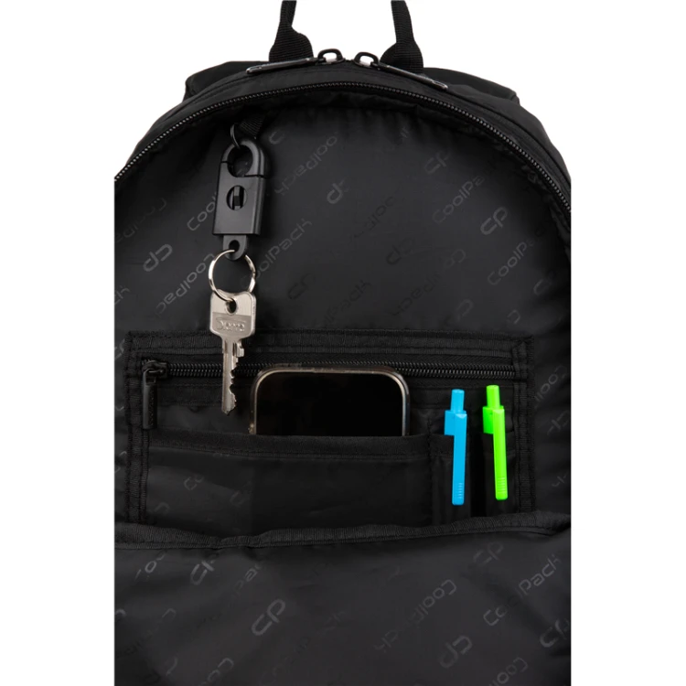 Plecak szkolny Rider Black - Coolpack Mr Puggy Kraków.jpg
