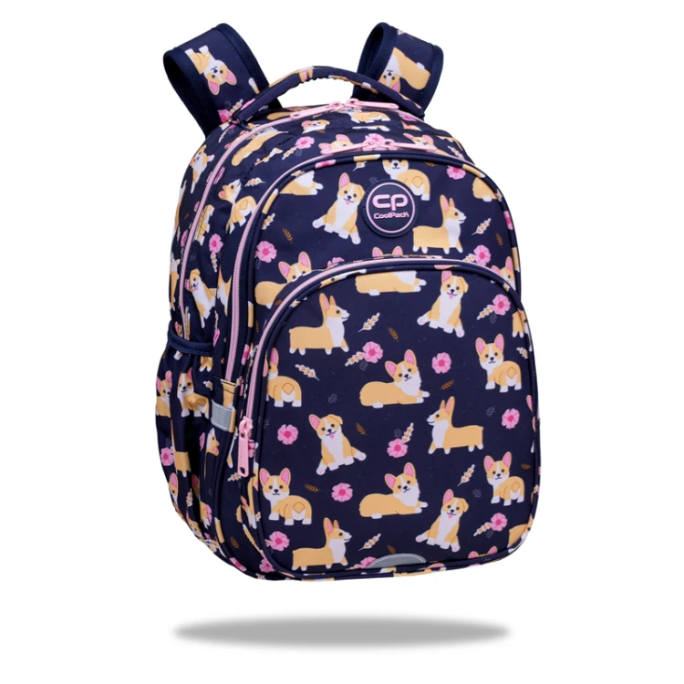 Plecak szkolny Base Plus Elisabeth - Coolpack MrPuggy.jpg