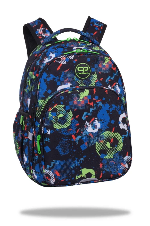 Plecak szkolny Base Plus Football - Coolpack MrPuggy.jpg