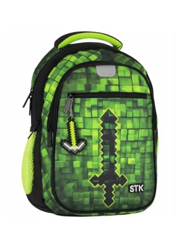 Plecak szkolny green Pixel - Starpak MrPuggy.jpg