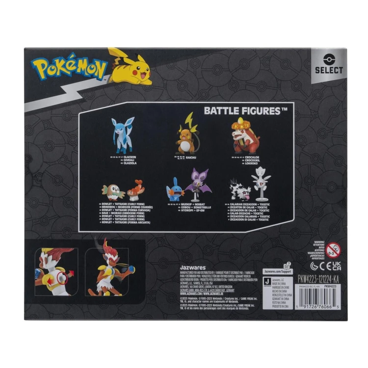 Figurki bitewne Pokemon Evolution Multipack Chimchar Infernape Monferno Mr Puggy.jpg
