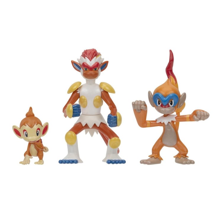 Figurki bitewne Pokemon Evolution Multipack Chimchar Infernape Monferno Mr Puggy Kraków.jpg