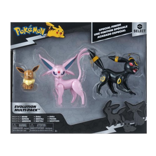 Figurki bitewne Pokemon Evolution Multipack Eevee Espeon Umbreon MrPuggy.jpg
