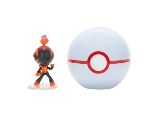 Pokemon Clip N Go Charcadet + Primer Ball - Jazwares MrPuggy.webp