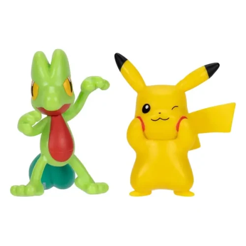 Figurki Bitewne Pokemon Pikachu + Treecko Seria 4 MrPuggy.webp