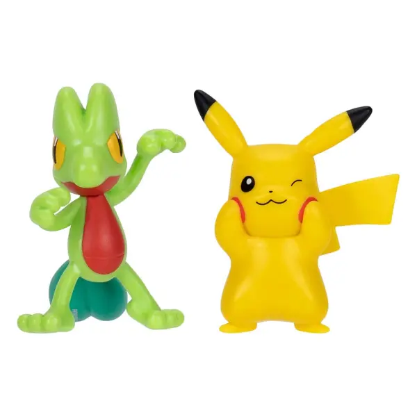 Figurki Bitewne Pokemon Pikachu + Treecko Seria 4 MrPuggy.webp