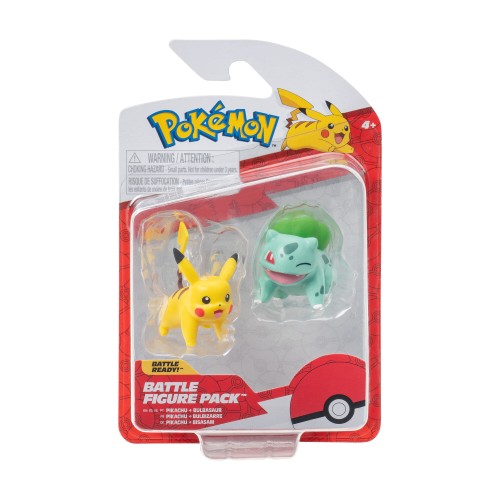 Pokemon figurki Pikachu i Bulbasaur seria 2 - Jazwares MrPuggy.jpg