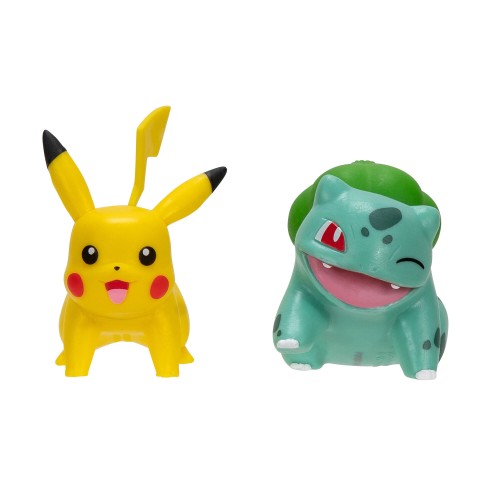 Pokemon figurki Pikachu i Bulbasaur seria 2 - Jazwares MrPuggy Kraków.jpg