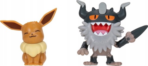 Figurki Bitewne Pokemon Eevee + Perrserker Seria 18 MrPuggy Kraków.jpg