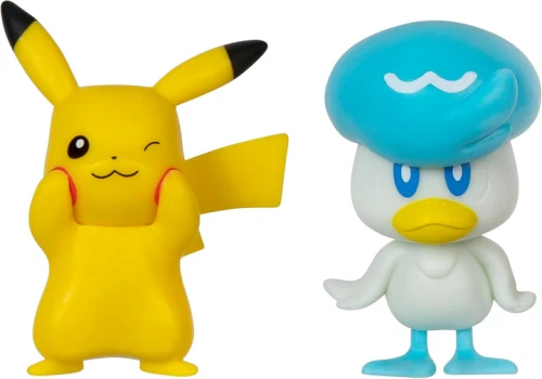 Figurki Bitewne Pokemon Pikachu + Quaxly Seria 8 Mr Puggy.webp