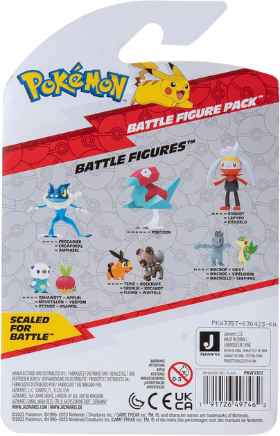 Figurki Bitewne Pokemon Pikachu + Quaxly Seria 8 MrPuggy Kraków.webp