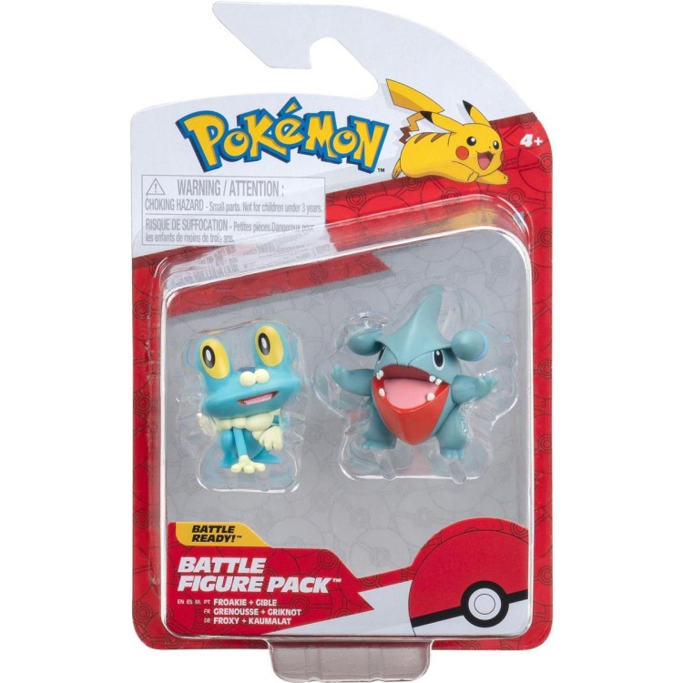 Figurki Bitewne Pokemon Froakie + Gible Seria 16 - Jazwares MrPuggy.jpg