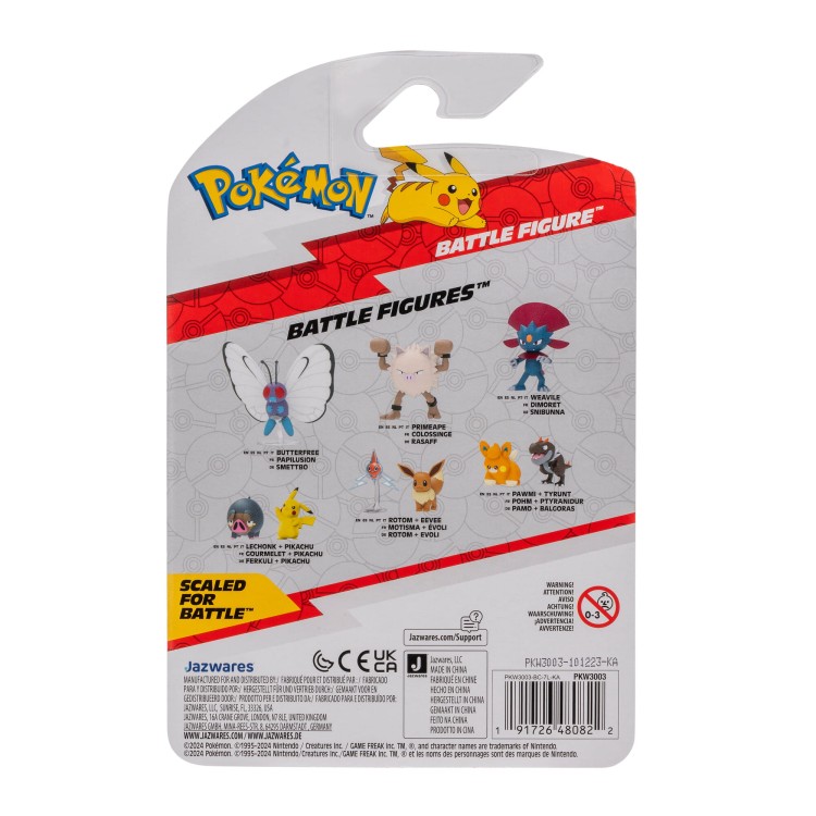 Figurki Bitewne Pokemon Weavile Seria 17 Mr Puggy.jpg
