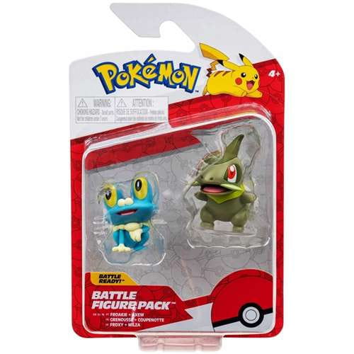 Pokemon figurki Froakie + Axew - Jazwares Mr Puggy.jpg
