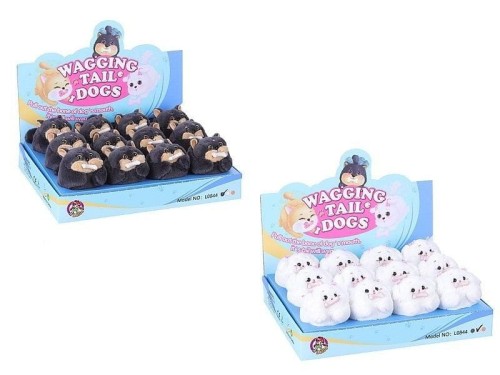 Piesek machający ogonem pluszowy 9cm - Adar MrPuggy.jpg