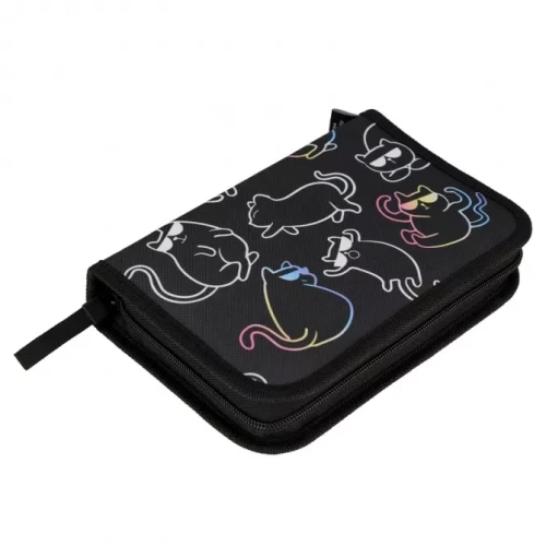 Piórnik 2 klapowy Holo Kitty - Starpak MrPuggy.webp