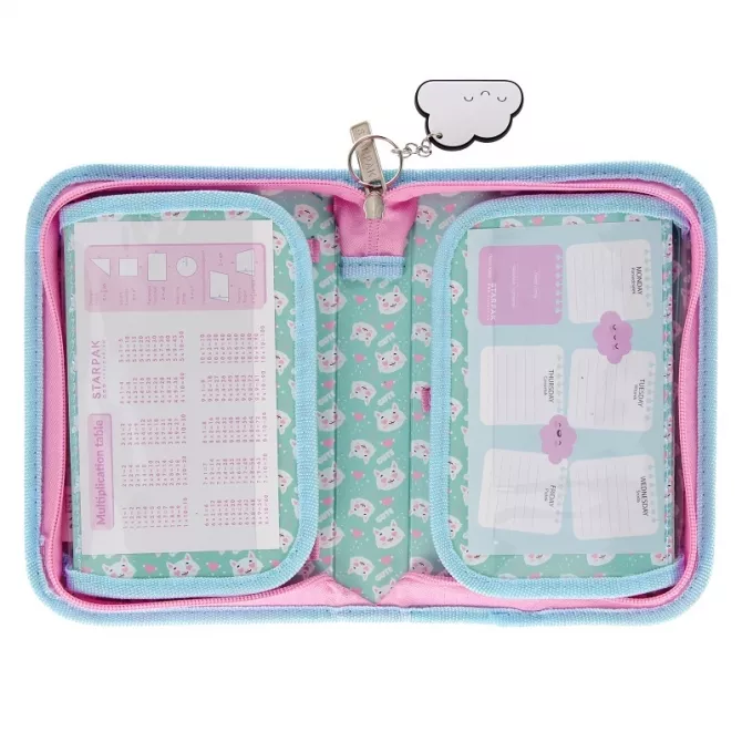 Piórnik 2 klapowy Cuties kotki - Starpak Mr Puggy.webp