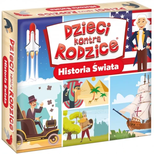 Dzieci kontra Rodzice. Historia Świata - Kangur MrPuggy.webp