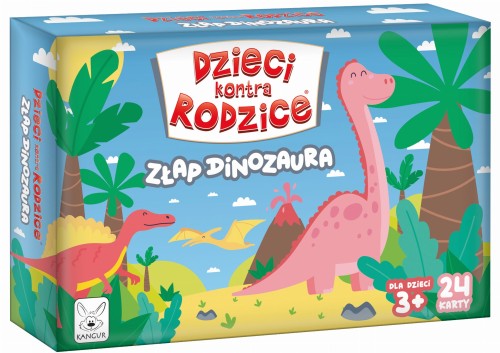 Dzieci kontra Rodzice. Złap dinozaura - Kangur MrPuggy.jpg