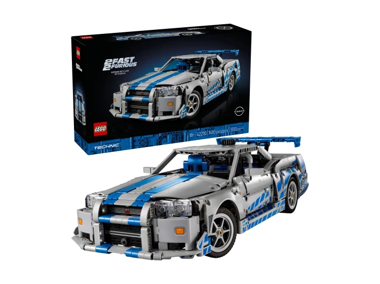 LEGO TECHNIC 42210 Samochód Nissan Skyline GT-R MrPuggy.webp