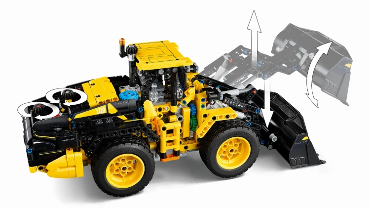 LEGO TECHNIC 42209 Ładowarka kołowa Volvo L120el Mr Puggy Krakow.jpg
