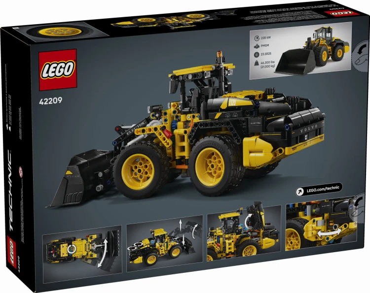 LEGO TECHNIC 42209 Ładowarka kołowa Volvo L120el MrPuggy Kraków.jpg