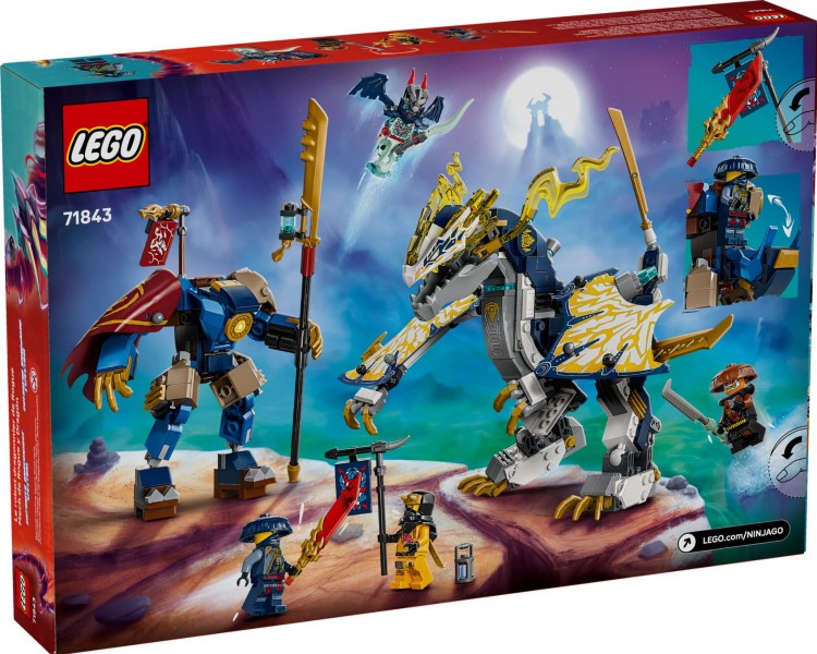 LEGO NINJAGO 71843 Mech smoczego jeźdźca Rogue'a MrPuggy Kraków.jpg