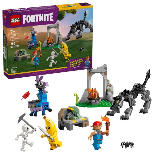 LEGO FORTNITE 77075 Skórek i iskra oraz obóz MrPuggy.jpg