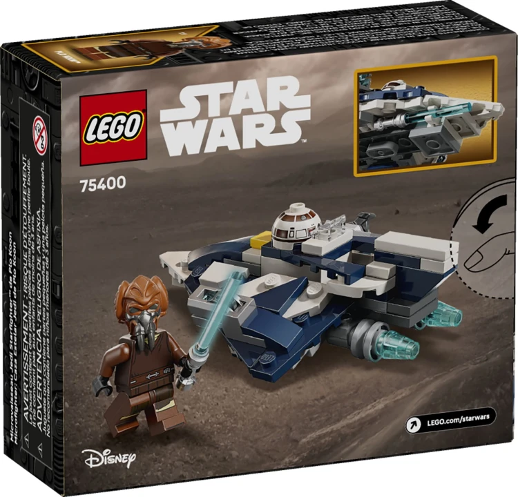LEGO STAR WARS 75400 Mikromyśliwiec Jedi Plo Koon MrPuggy Kraków.jpg