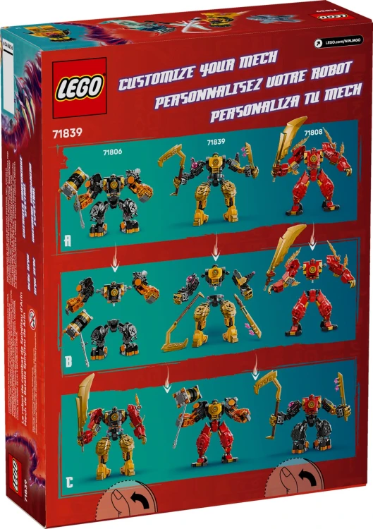 LEGO NINJAGO 71839 Mech bojowy Spinjitzu Arina MrPuggy Kraków.jpg