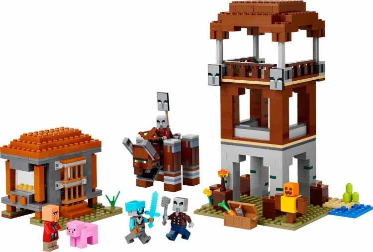 LEGO MINECRAFT 21278 Kryjówka rozbójników Mr Puggy Kraków.jpg